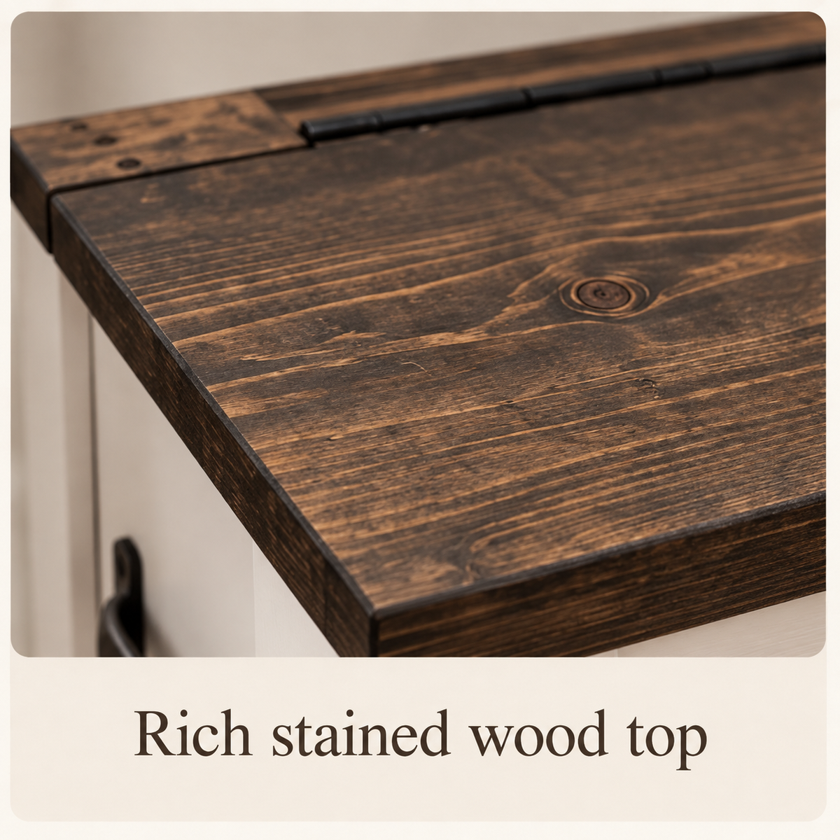 Handmade Kids Toy Chest | Rustic Farmhouse Wooden Storage Bench